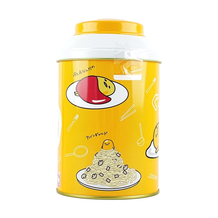 Hokka Gudetama Manpuku Biscuit Tin Can 1.76oz/(50g)