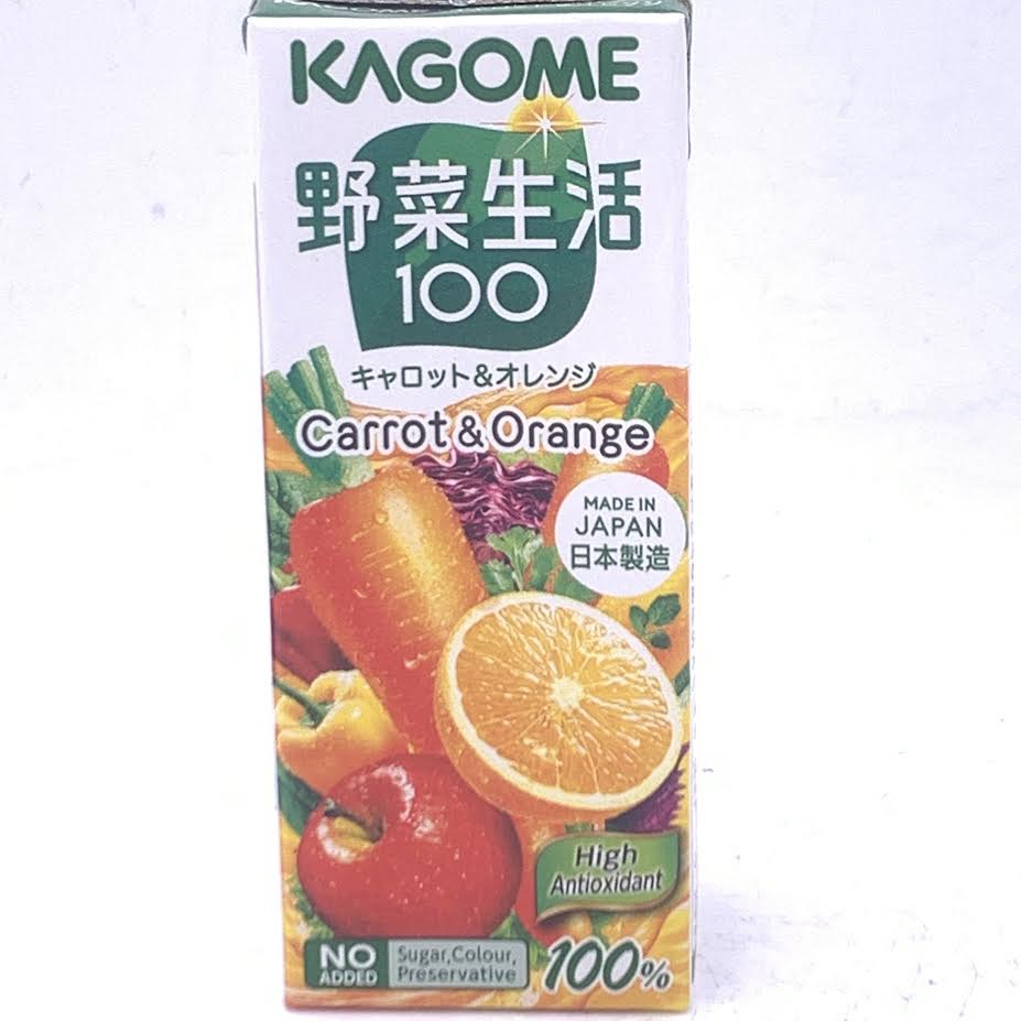 Kagome Carrot & Orange Juice 200ml/12pack