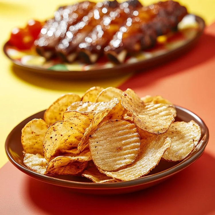 (2CT) Lay's Potato Chips Grilled Ribs Flavor 34g樂事波樂香烤肋排口味洋芋片