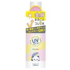 Beauté Rondo Withfam Beauty Land Hair&Skin UV SPF50+PA++++Sunscreen Spray Pink Floral 200g粉色花香全身防曬噴霧