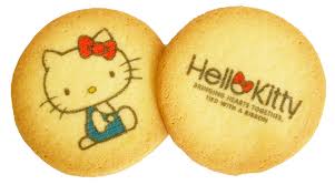 Nagatoya X Sanrio Hello Kitty Printed Cookies 10pcs Hello Kitty長方形罐裝印花曲奇餅