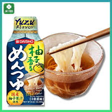 Daisho Yuzu Mentsuyu Soup Base 6.52oz/185g濃縮麵湯底 柚子風味烏龍麵蕎麥麵沾醬
