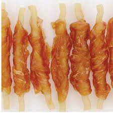 (5bags)Petio Dog Snack Chicken Fillet Wrapped Toothpaste Gum 5pcs