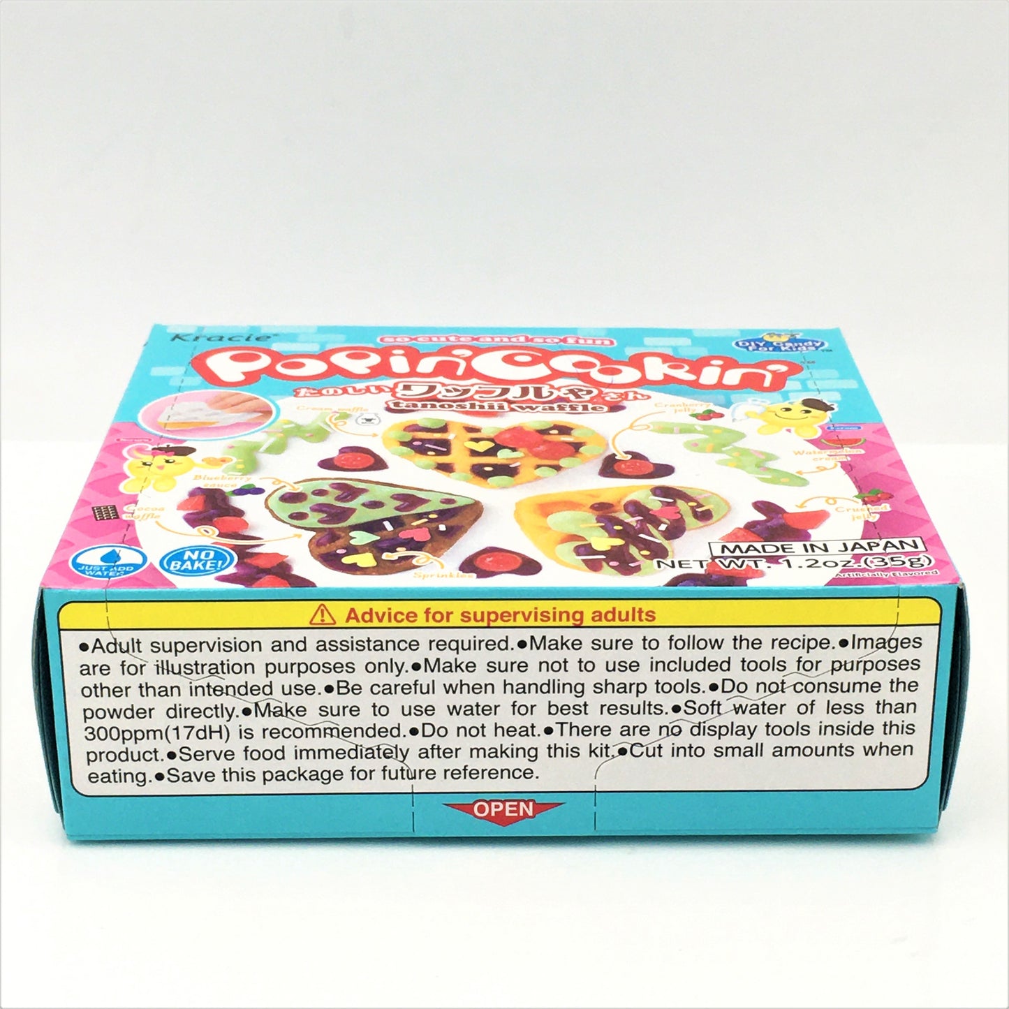 Kracie Popin' Cookin' Diy Japanese Candy Kit , Tanoshii Waffle , 35g