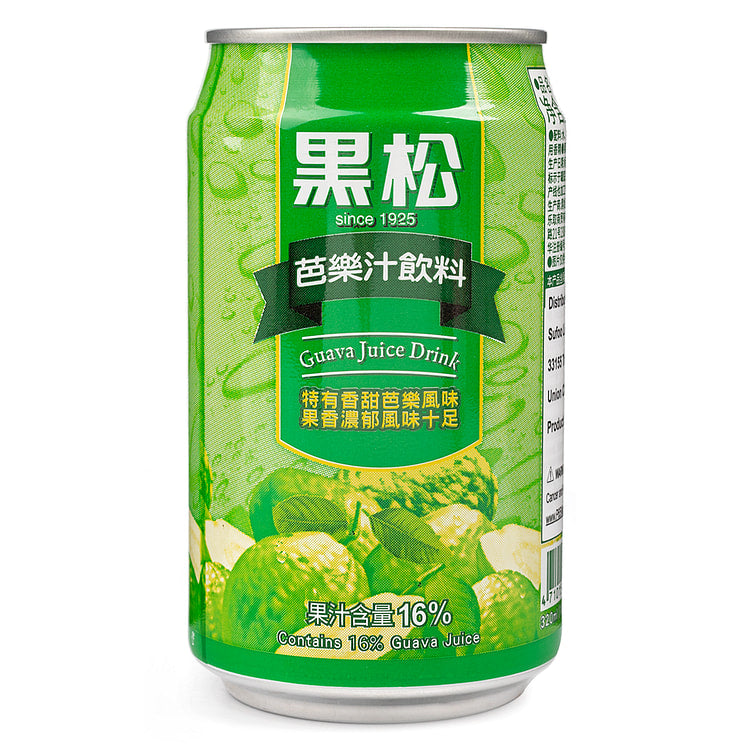 Heysong Guava Juice Drink 320mlx4cans黑松芭樂汁