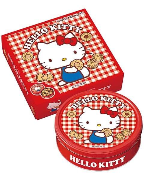 Bourbon Hello Kitty Assorted Cookie Tin 11.5oz/326g北日本 KITTY綜合餅乾禮盒