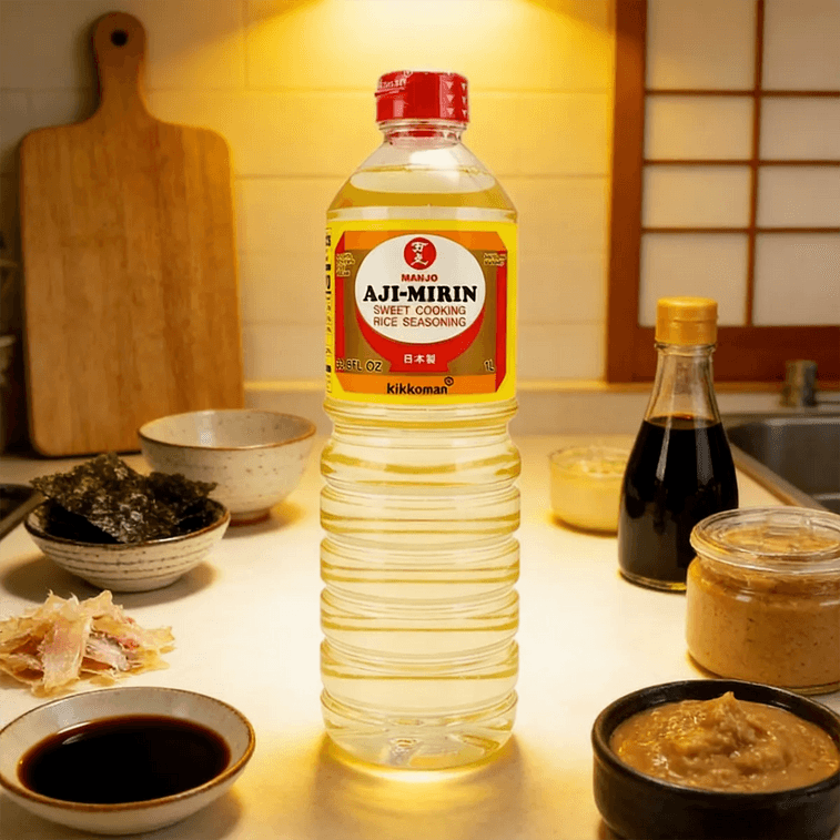 Kikkoman Manjo Aji-Mirin Sweet Cooking Rice Seasoning 33.8floz/(1.05QT)