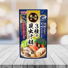 Daisho 3 Types Of Shellfish And Yuzu Flavor Nabe Hot Pot Soup Base 750g3種貝出汁鍋柚子