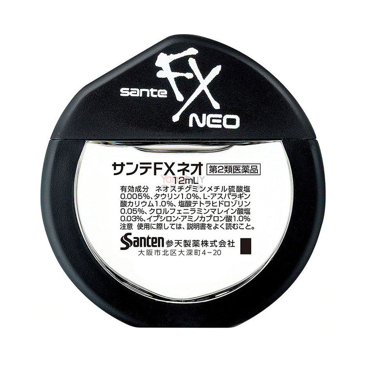 Santen Sante FX Neo Tired Cooling Eye Drops 12ml抗疲勞眼藥水