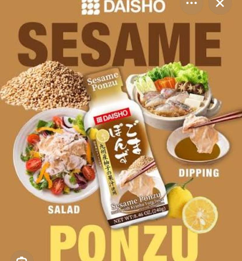 Daisho Goma Sesame Ponzu 8.46oz/(240g)