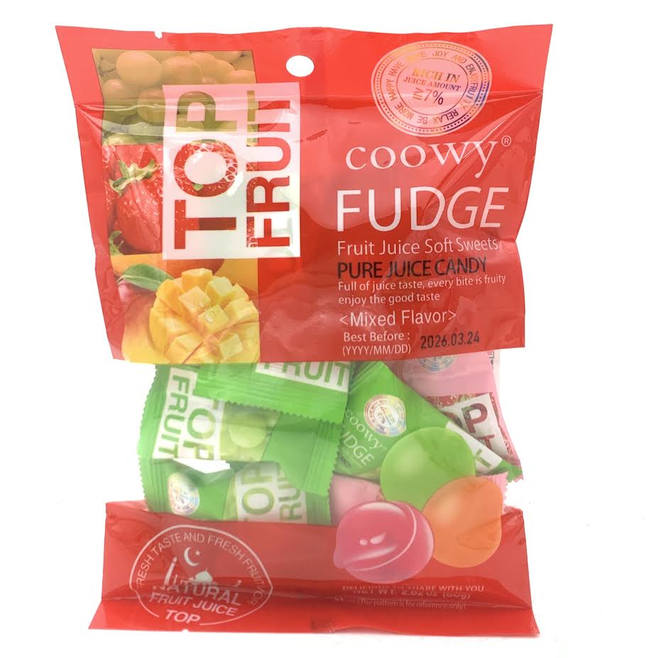 Top Fruit Soft Candy Mixed 80g果汁軟飴