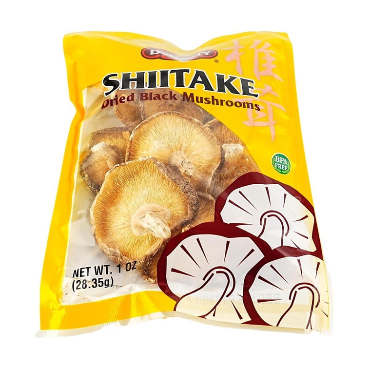 Dynasty Shiitake Dried Black Mushrooms 1oz