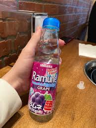 Sangaria Ramune - Grape Flavor 200mlx6bottle三佳麗彈珠汽水葡萄口味
