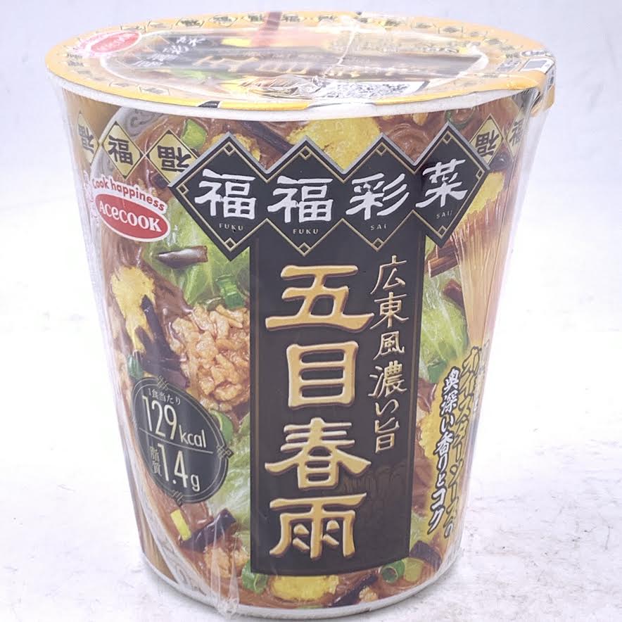 Acecook Fukufuku Saisai Cantonese Style Deep Flavored Gomoku Vermicelli 40g 廣東風味濃鮮五目粉絲
