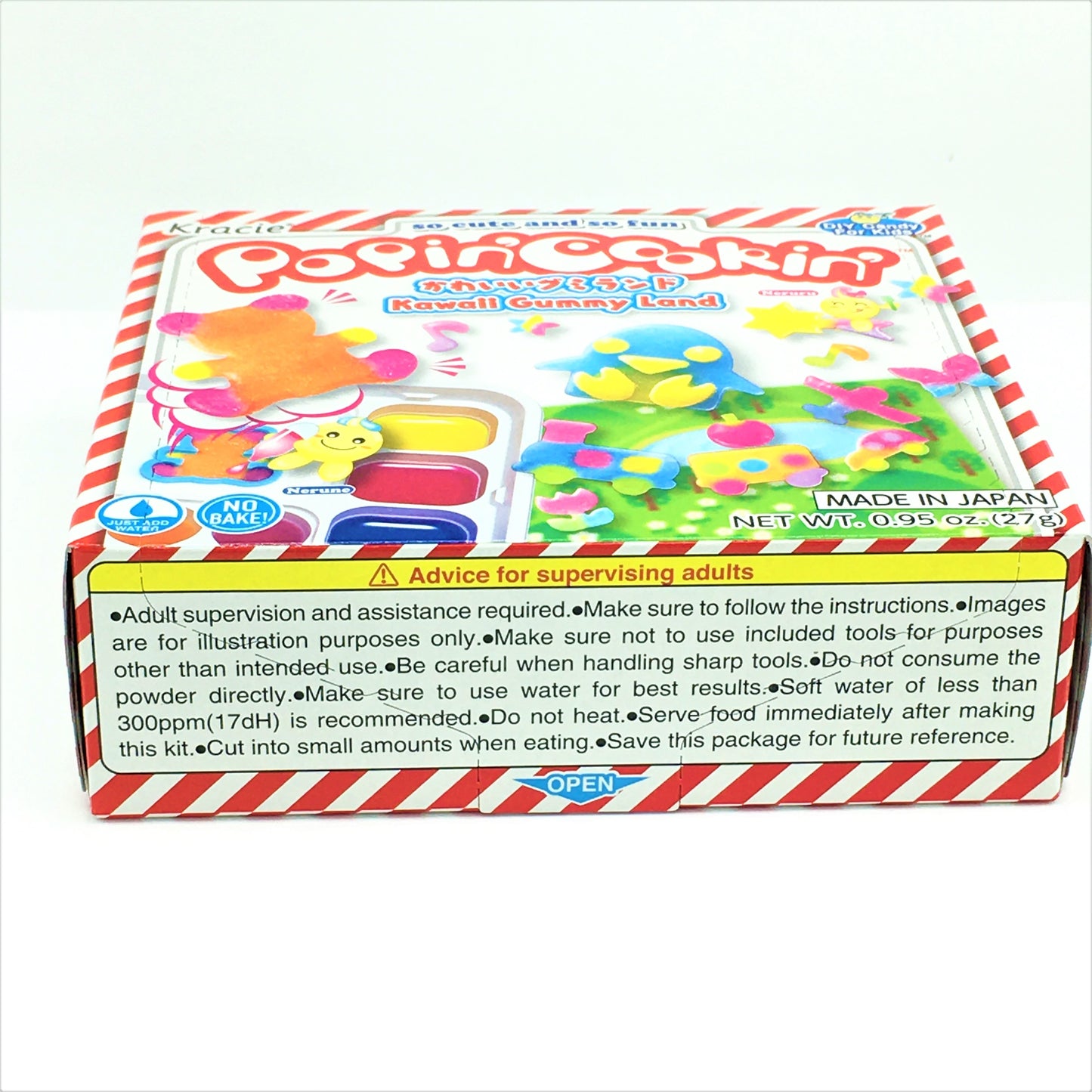 Kracie Popin' Cookin' Diy Japanese Candy Kit, Kawaii Gummy Land , 27g