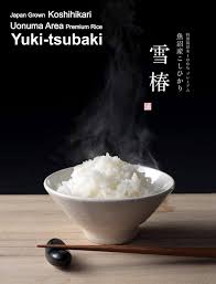 Uonuma Koshihikari Yuki Tsubaki Rice (Polished Short Grain Rice)11lbs/(5Kg)雪椿米