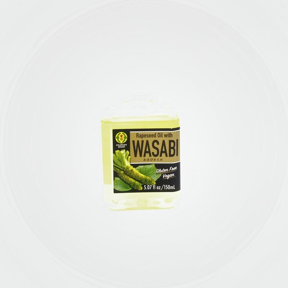 Kinjirushi Rapeseed Oil With Wasabi (Gluten Free Vegan )5.07oz/150ml