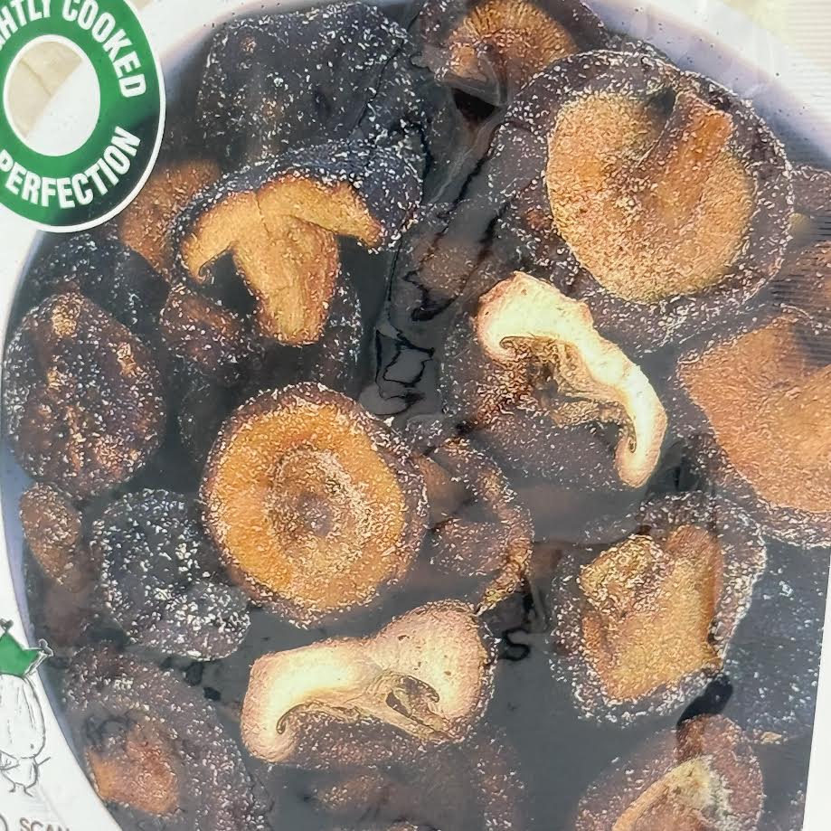 The Snack Yard Shiitake Mushroom Organic Crispy,Crunchy&Seasoned 400g