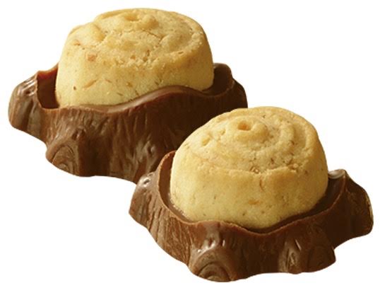 (2CT)Bourbon Chocolatey Tree Stump Cookies 2.32oz/(66g)