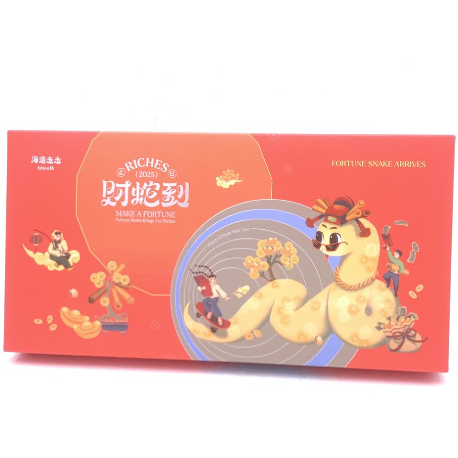 Hiwalk Mix EggRoll Gift Box 8Pcs海邊走走海有福蛋捲禮盒