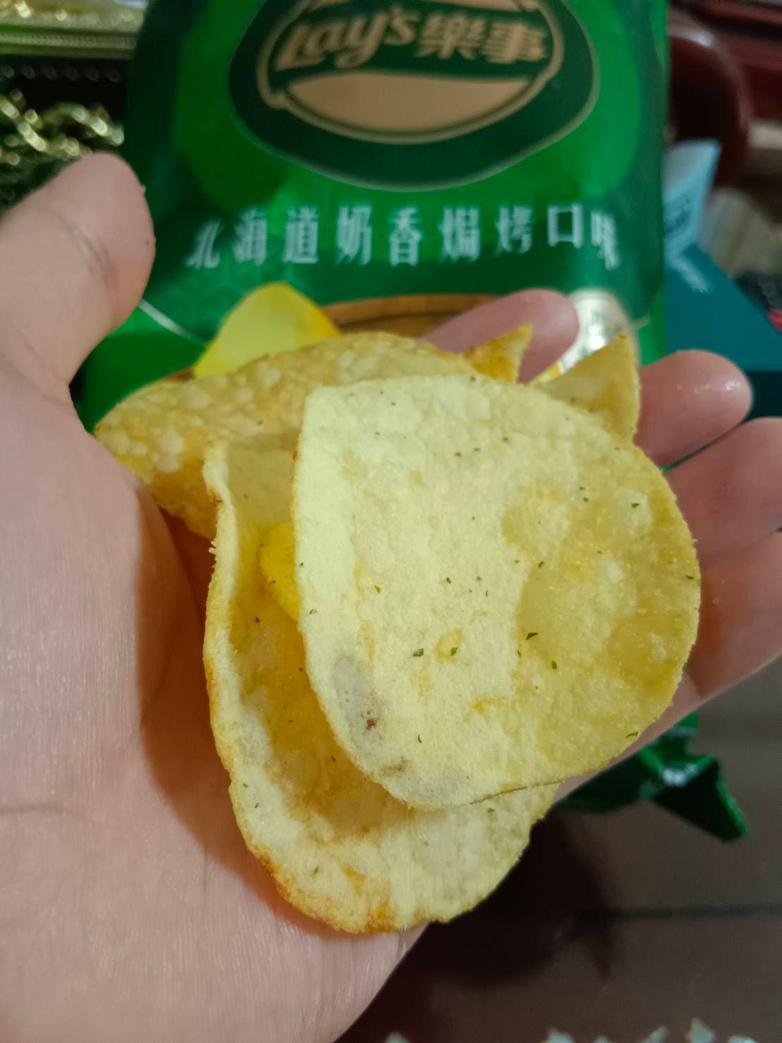 Lay's Sour Cream & Onion Flavored Potato Chip 49g 樂事奶焗香葱口味