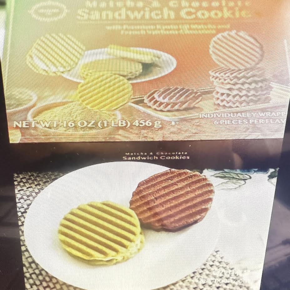 Gelovery Matcha & Chocolate Sandwich Cookies 16oz/456g