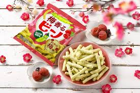 (2CT)Tohato Beano Edamame Snacks - Plum Flavor 55g