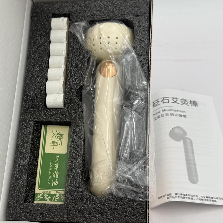 Bianstone Moxibustion Stick 砭石艾灸棒