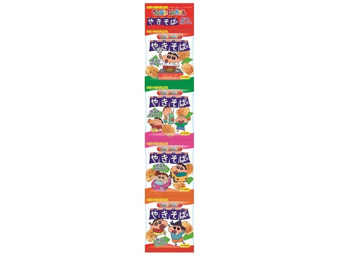 (5Packs) Hayakawa Crayon Shin-chan Yakisoba Potato Rice Cracker 28g蠟筆小新炒麵馬鈴薯仙貝