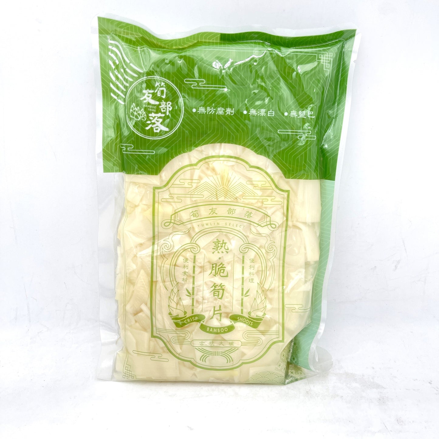 Taiwan Sliced Crispy Bamboo Shoots 600g筍友部落熟脆筍片(全素)