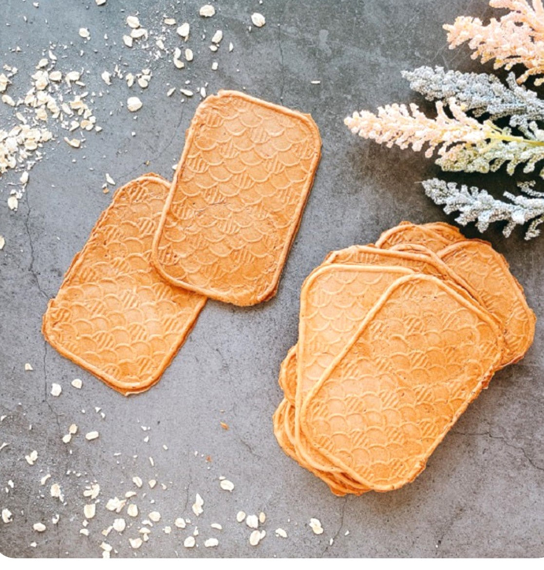 Taiwanese Thin Crispy Crackers-Original Flavor 450g一品名卡薄燒