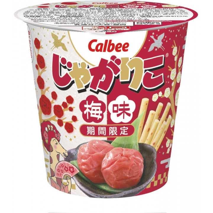 (2Ct) Calbee Jagariko Plum Flavor 52g