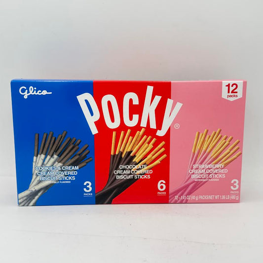 Glico Pocky 3Kinds 480g/(12pack)