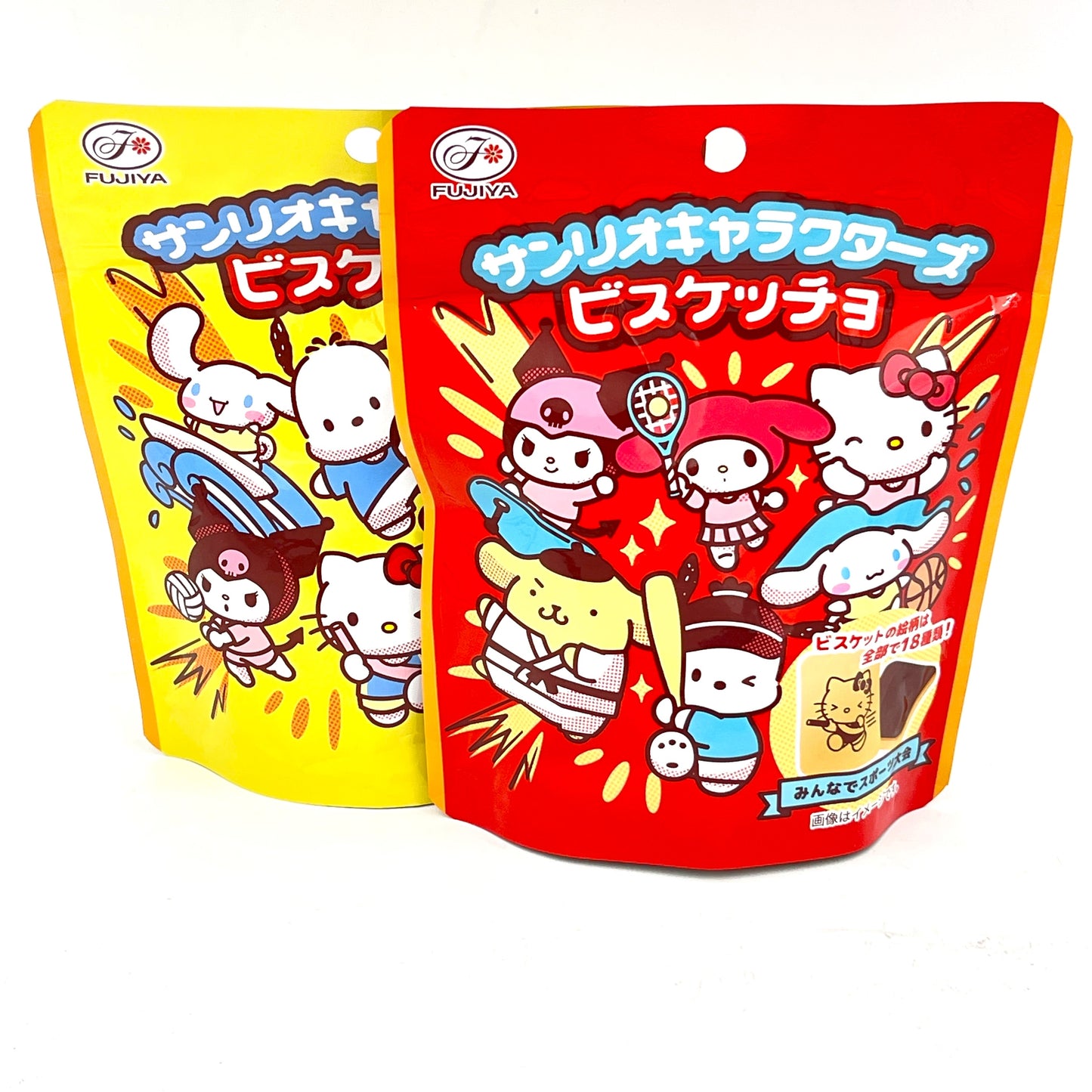 (2bags)Fujiya Sanrio Characters Chocolate Biscuit Cookies 42g不二家 巧克力夾心餅乾