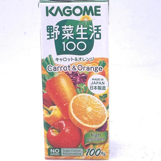 Kagome Carrot & Orange Juice 200ml/12pack