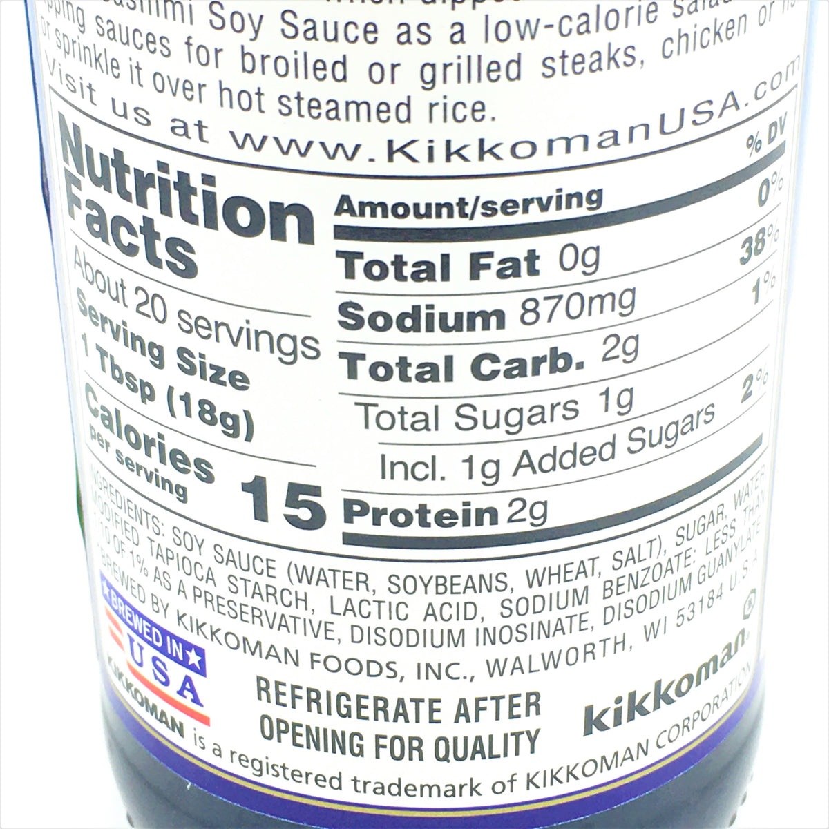 Kikkoman Sushi & Sashimi Soy Sauce 10 oz