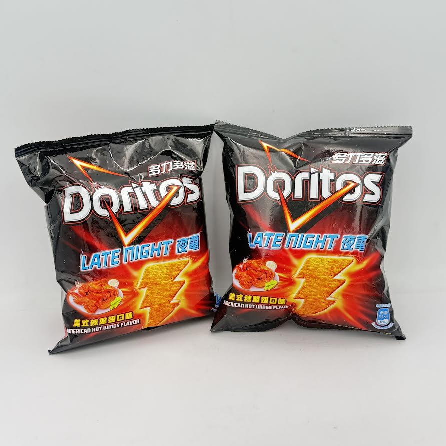 (2CT)Doritos Corn Chip - Late Night American Hot Wing Flavor40g美式辣雞翅口味