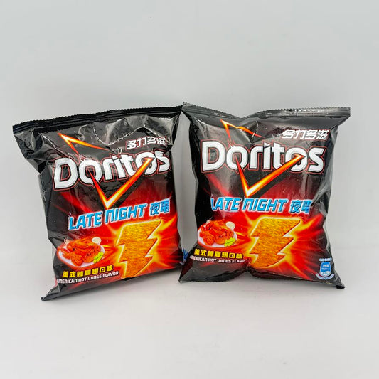 (2CT)Doritos Corn Chip - Late Night American Hot Wing Flavor40g美式辣雞翅口味