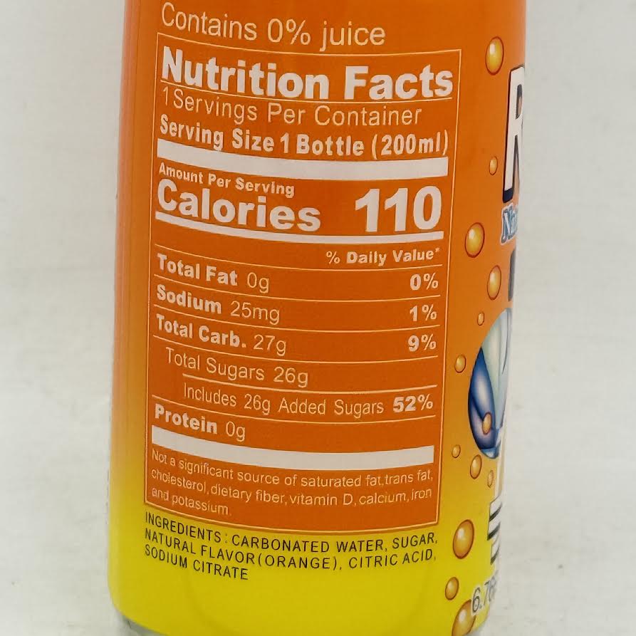 Sangaria Ramune Japanese Soft Drinks Mix Favor Combo 6.76 Fl Oz X7