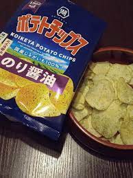 Koikeya Potato Chips - Seaweed & Soy Sauce Flavor 50g海苔醬油口味薯片