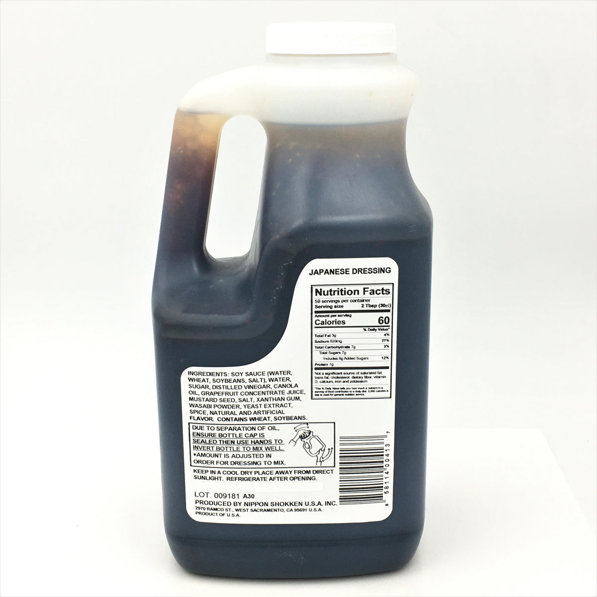 Nippon Shokken Japanese Dressing Sauce 60 oz