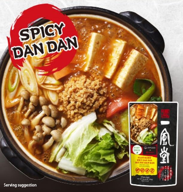 Ippudo x Daisho Plant-Based Hot Pot Soup Base Trio