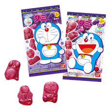 (2CT) Bandai Doraemon Gummy Grape Flavor13g萬代 葡萄軟糖