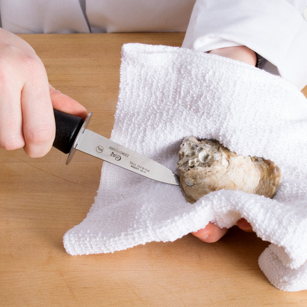 Choice High Carbon Staineless Steel 3"Boston Style Oyster Knife W/Hand Guard