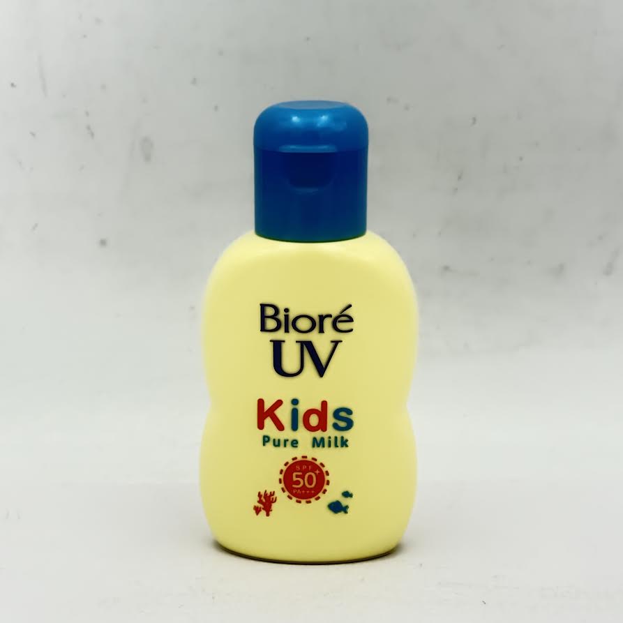 Kao Biore UV Kids Pure Milk Sunscreen SPF50+++70ml fragrance-free 花王碧柔儿童防晒乳霜
