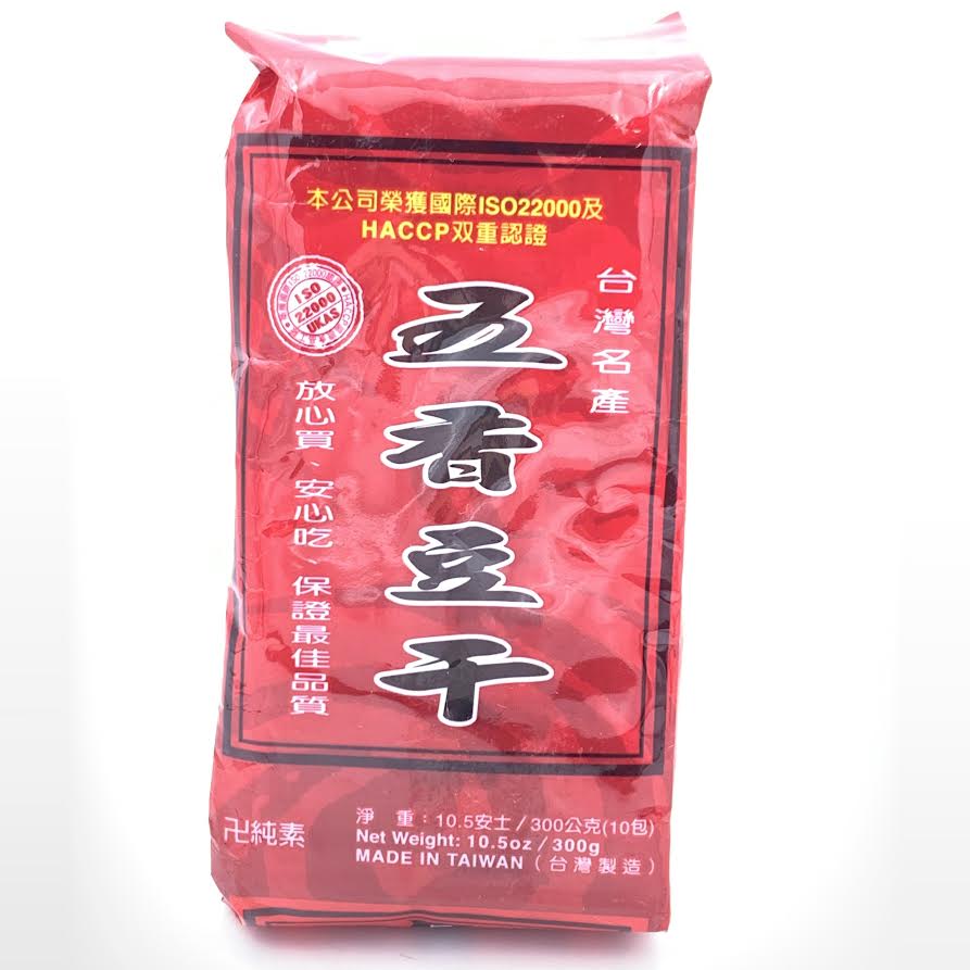 Dechang Five Spice Dried Tofu 300g/(10bag)德昌五香豆干