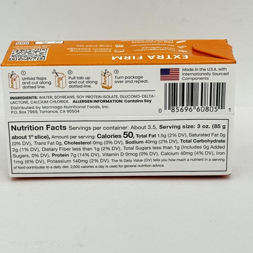 Mori-Nu Silken Tofu Extra Firm 10.9oz/(308g)