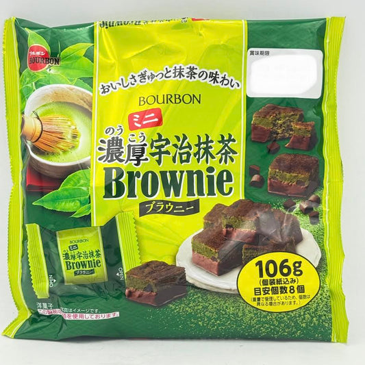 Bourbon Noko Uji Matcha Brownie Chocolate Baked Cake 3.59oz/(102g)