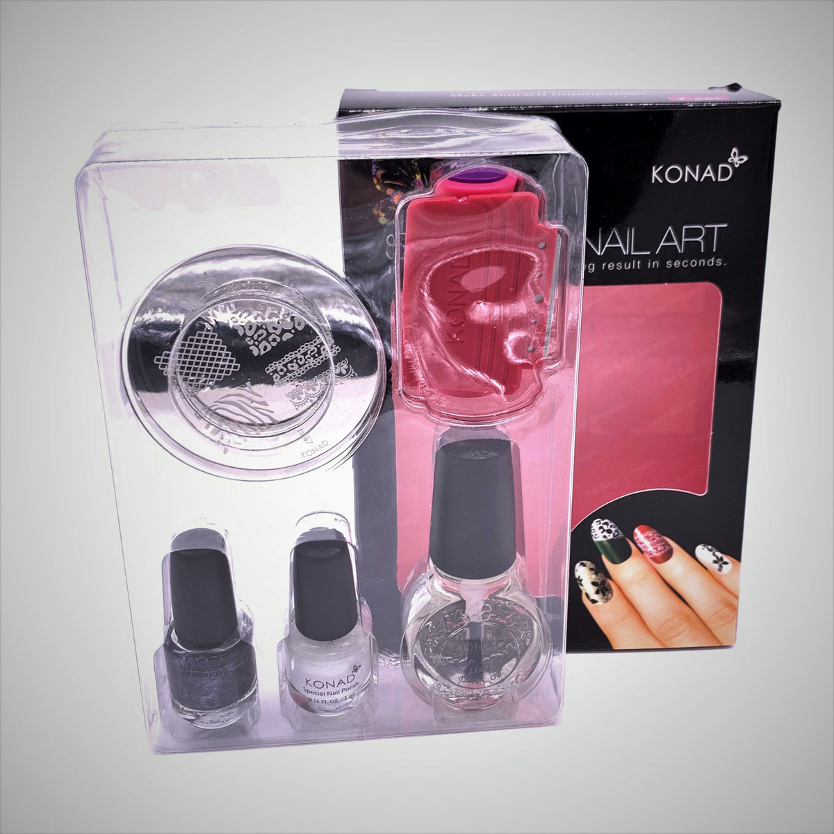 Konad Stamping Nail Art T-set