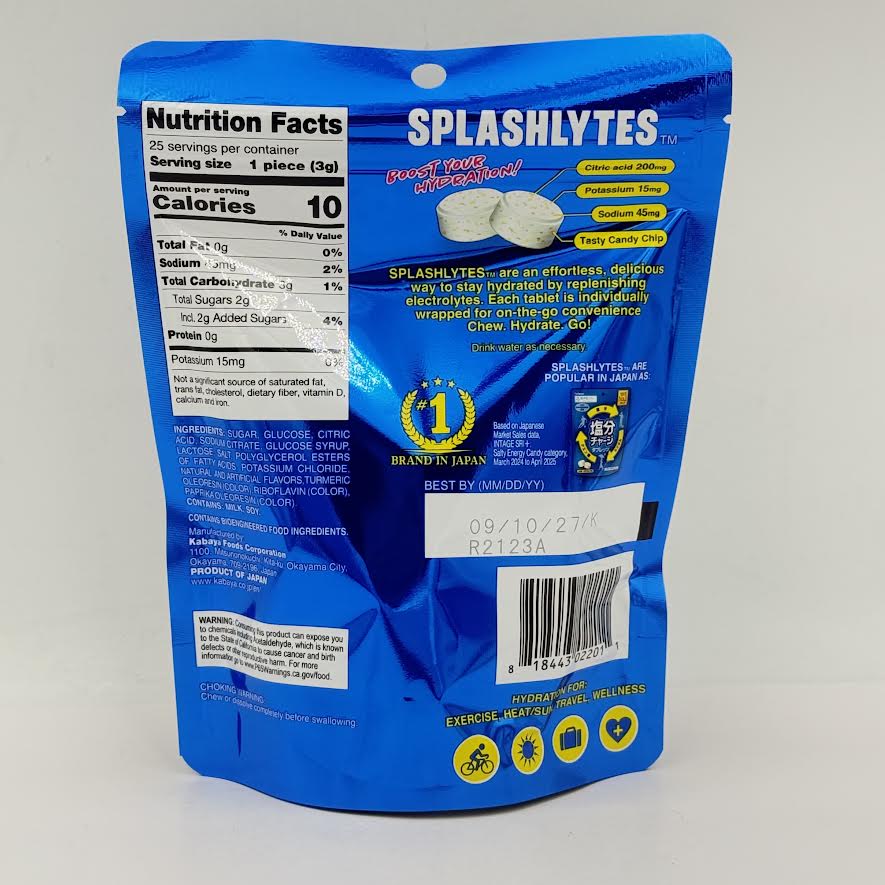 Kabaya Splashlytes Lemon Splash 75g